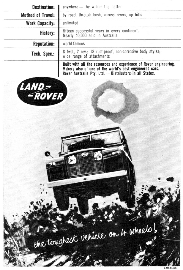 1963 Land Rover Series IIA 4WD
